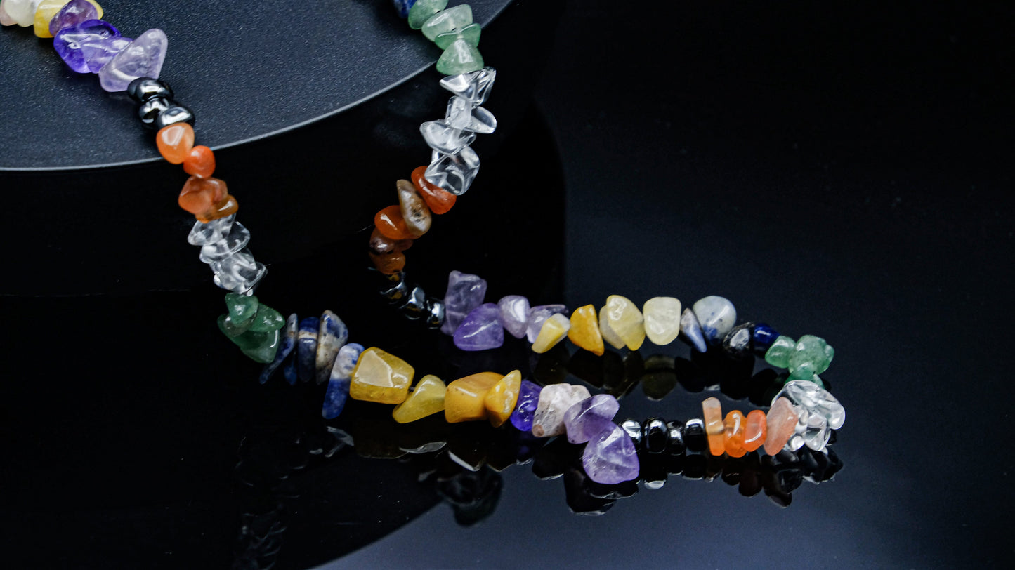Wild Harmony Natural Stone Beaded Necklace