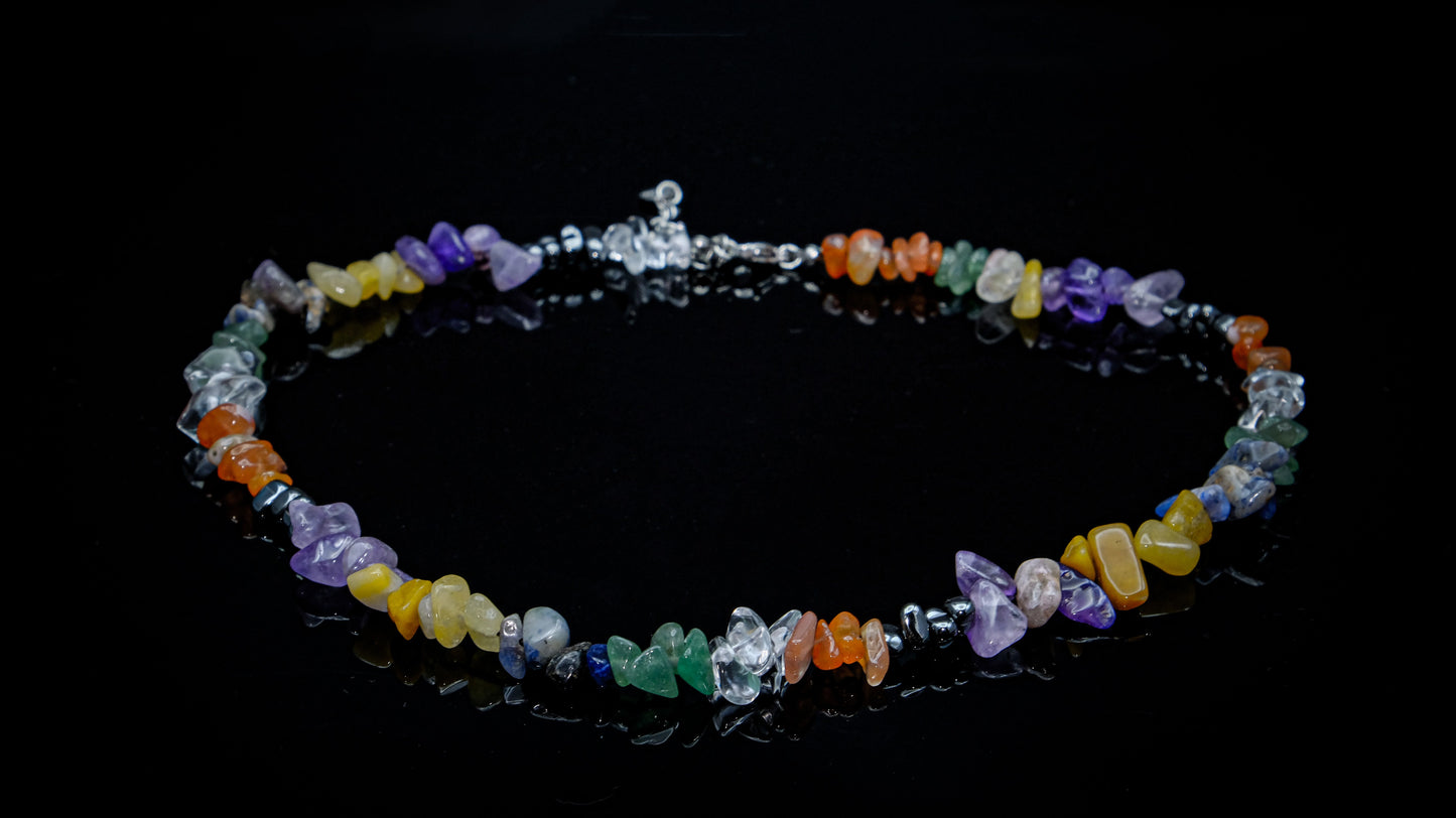 Wild Harmony Natural Stone Beaded Necklace