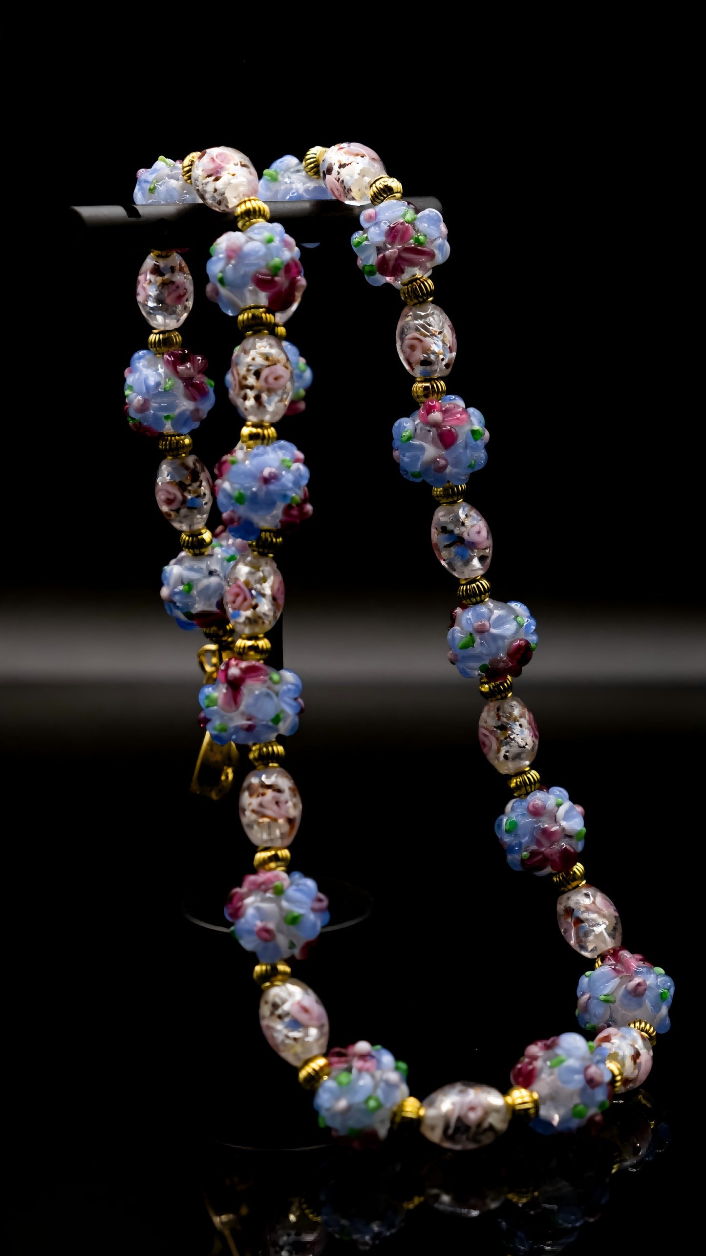 Eternal Purple Garden-Necklaces