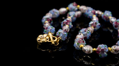 Eternal Purple Garden-Necklaces
