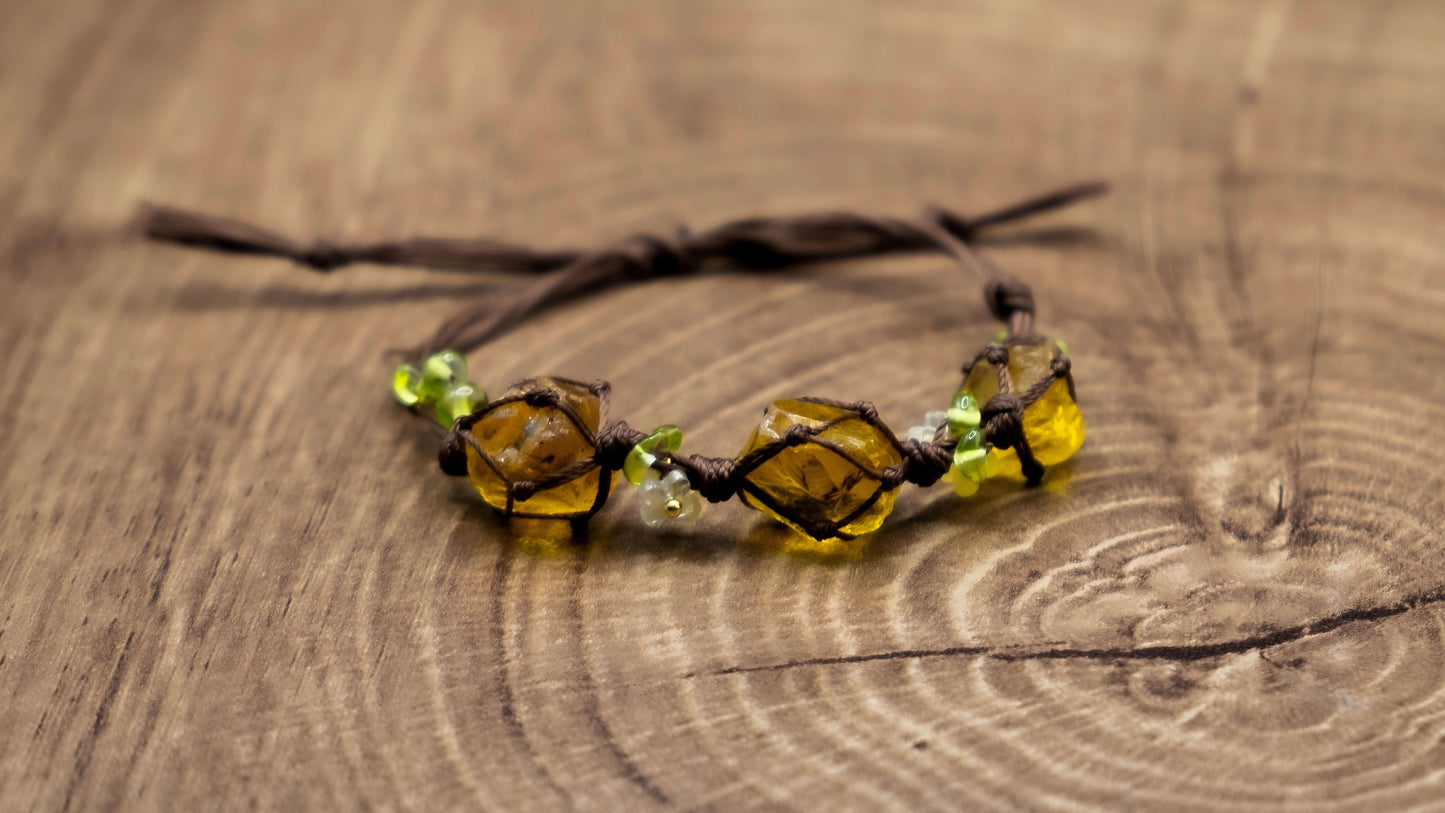 Golden Glaze Grove Bracelet
