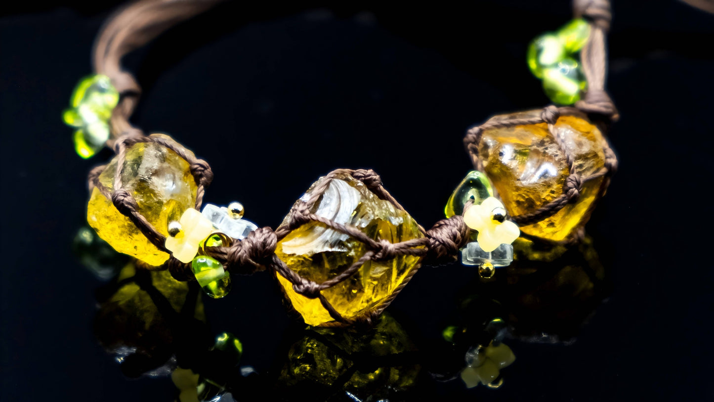 Golden Glaze Grove Bracelet