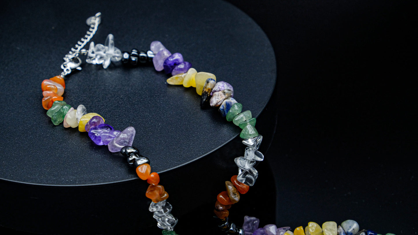 Wild Harmony Natural Stone Beaded Necklace