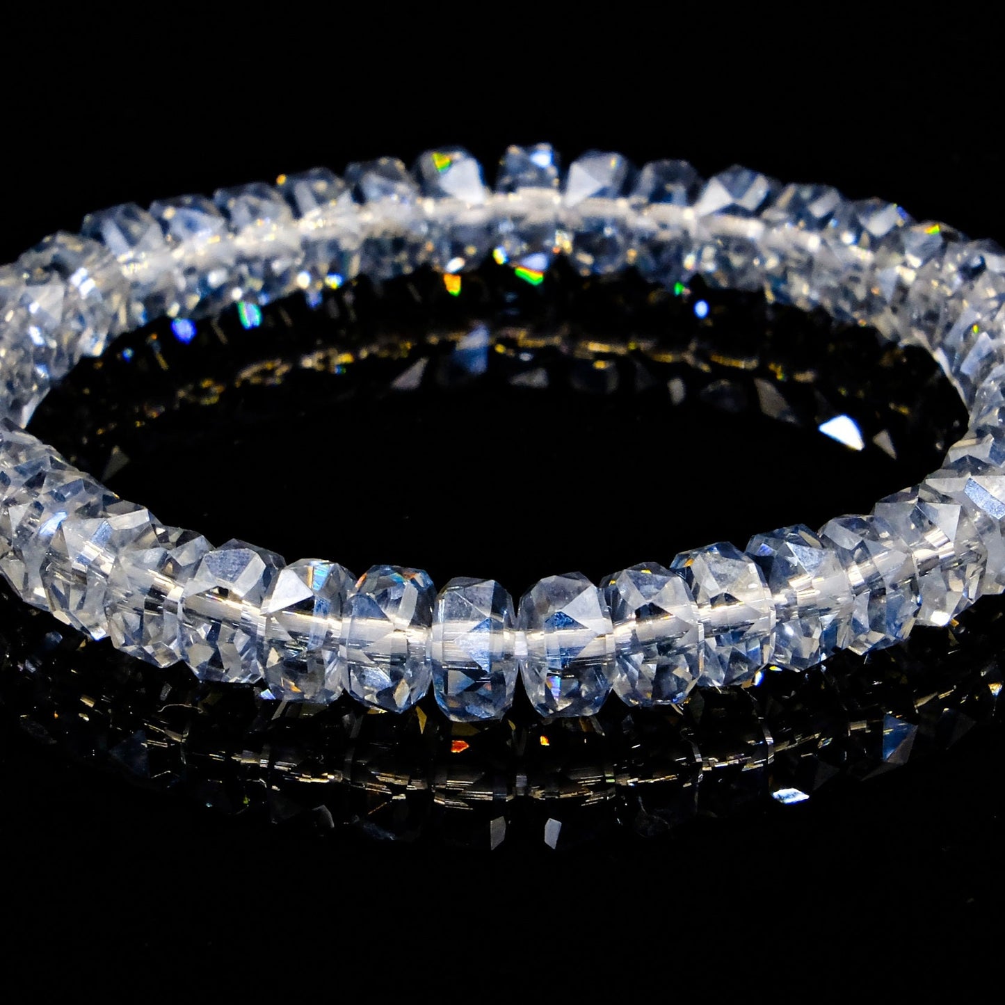 Ocean Serenity Precision-Cut Aquamarine Bracelet