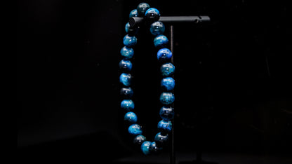 Blue Tiger's Eye Stretch Bracelet