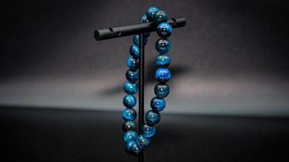 Blue Tiger's Eye Stretch Bracelet